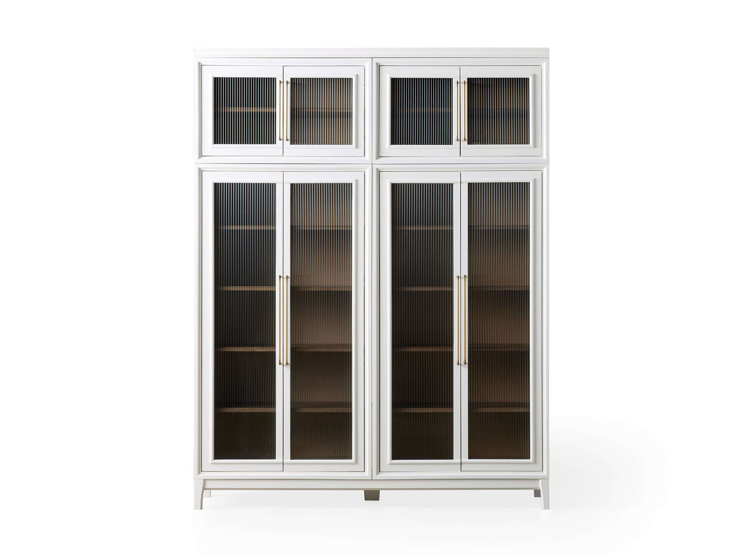 Rowan Modular Stacked Glass Cabinet