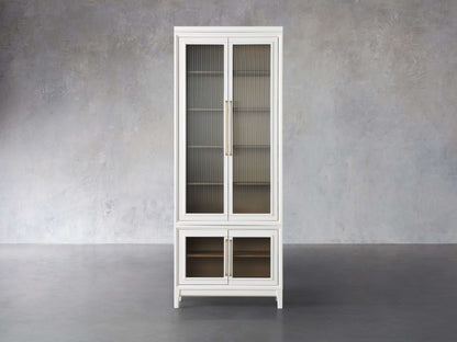 Rowan Modular Stacked Glass Cabinet