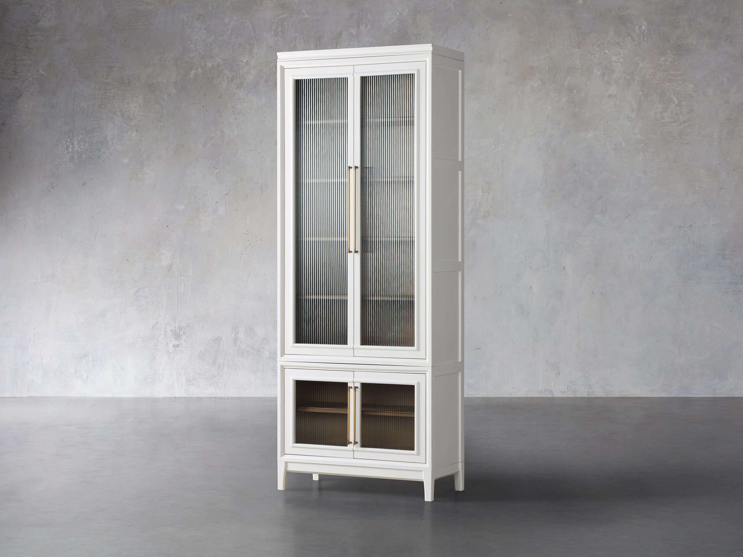 Rowan Modular Stacked Glass Cabinet