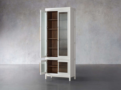 Rowan Modular Stacked Glass Cabinet
