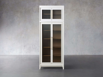 Rowan Modular Stacked Glass Cabinet