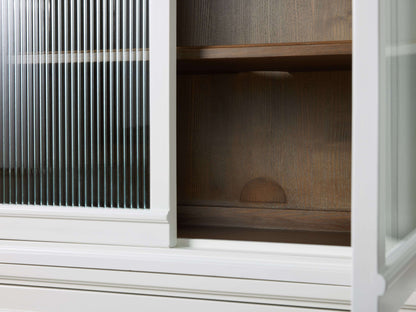 Rowan Modular Stacked Glass Cabinet