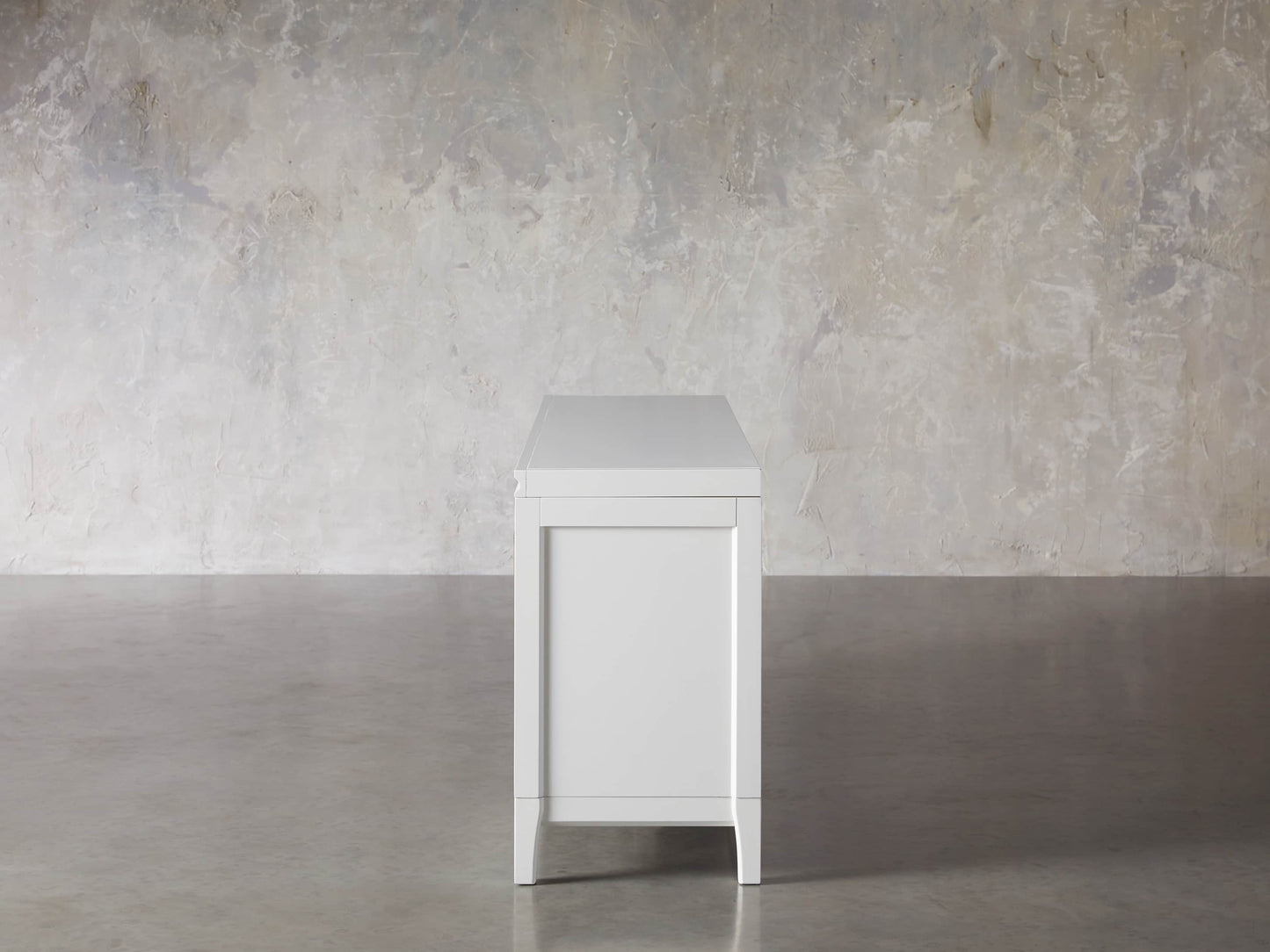 Rowan Media Console with Reeded Glass Doors