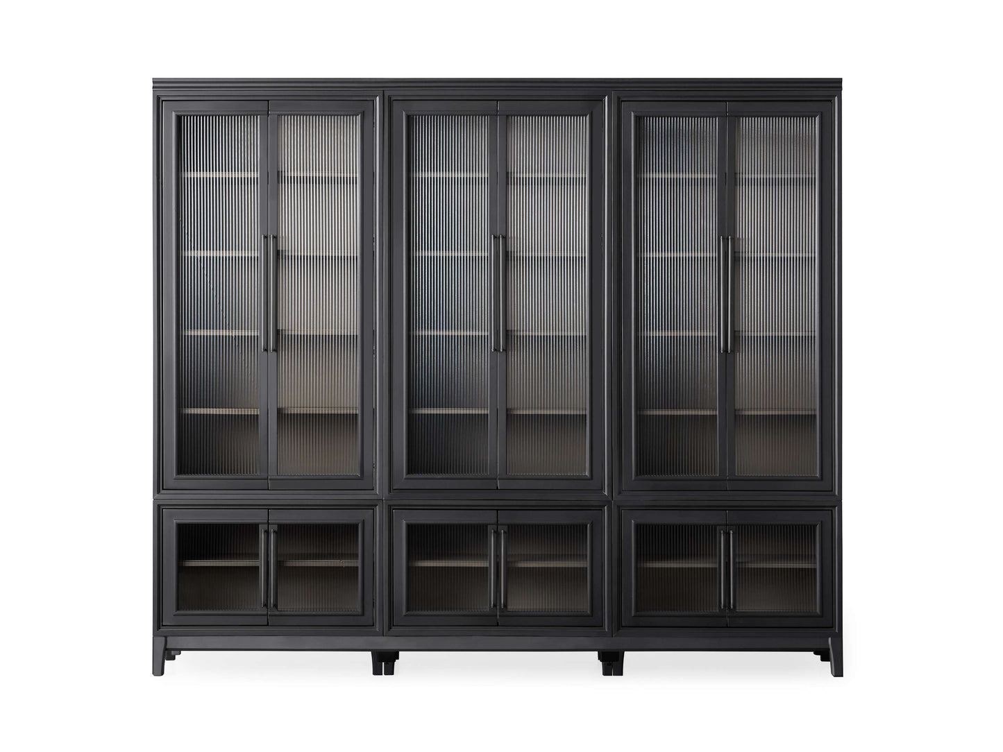 Rowan Modular Stacked Glass Cabinet