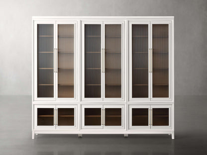 Rowan Modular Stacked Glass Cabinet