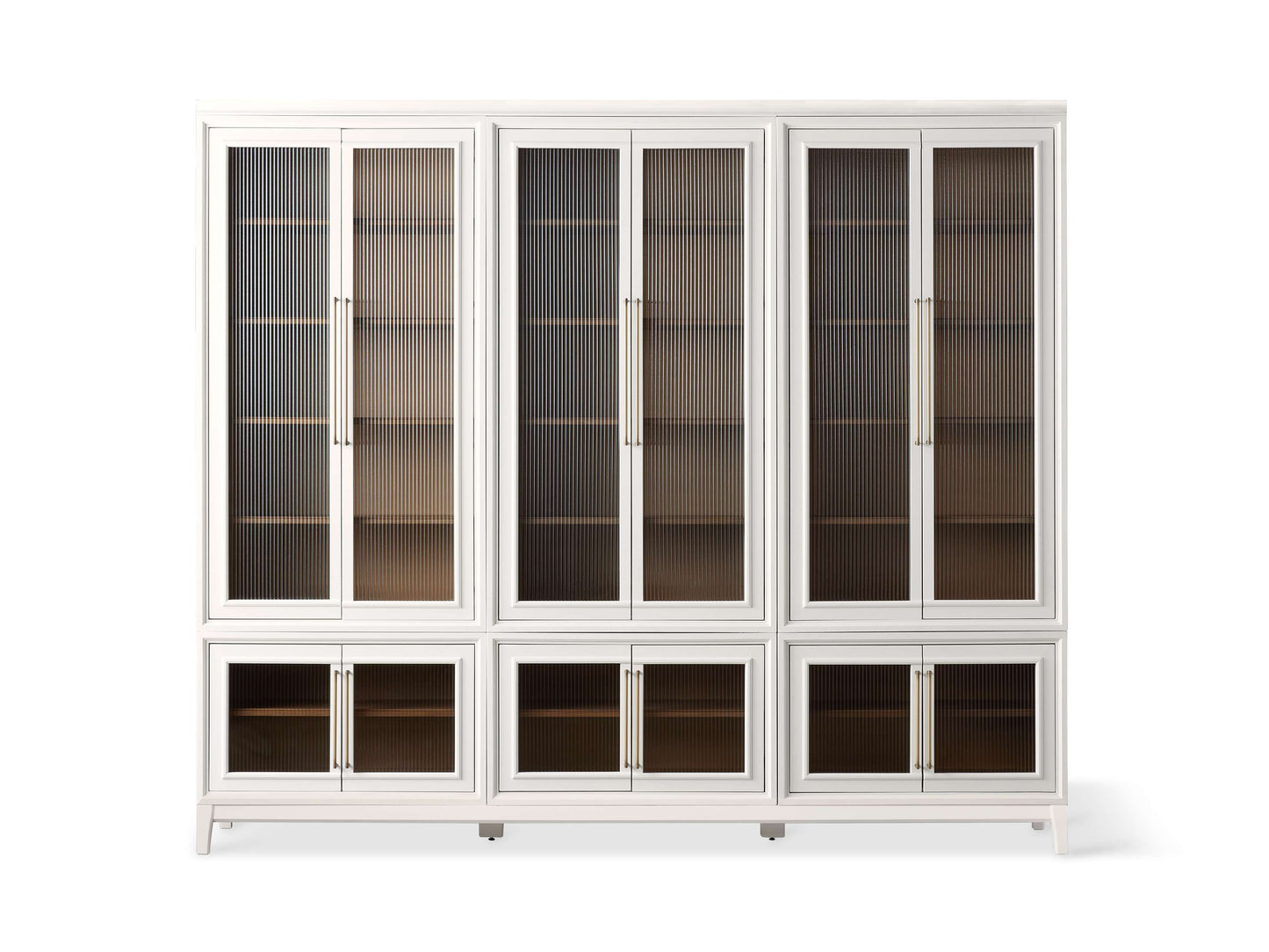 Rowan Modular Stacked Glass Cabinet