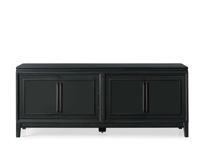 Rowan Media Console with Wood Doors