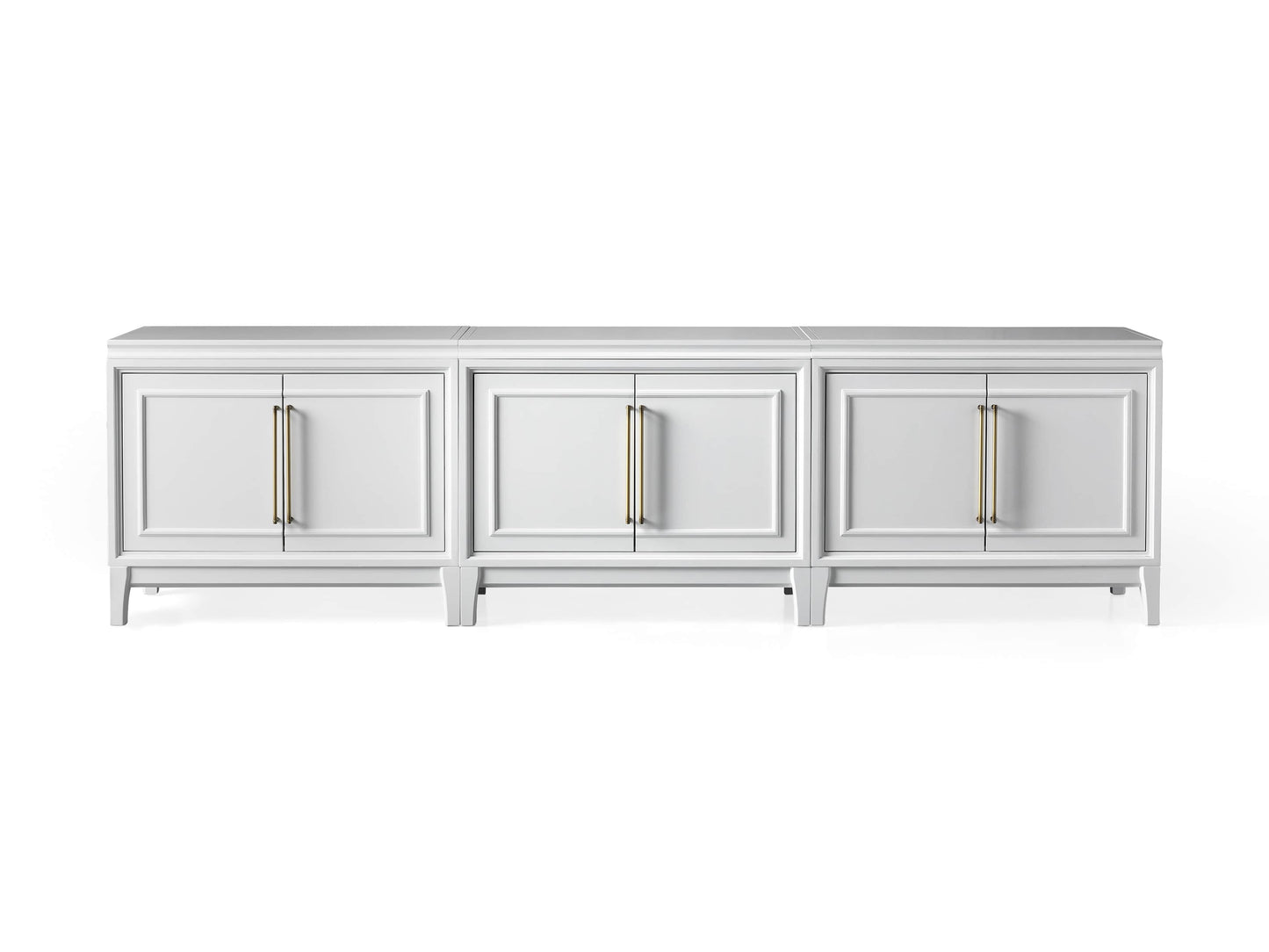 Rowan Modular Media Console with Wood Doors