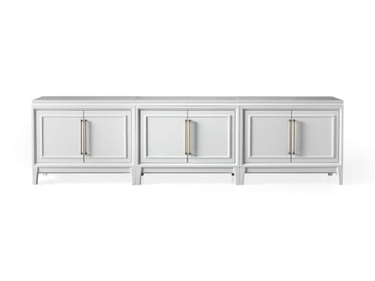 Rowan Modular Media Console with Wood Doors