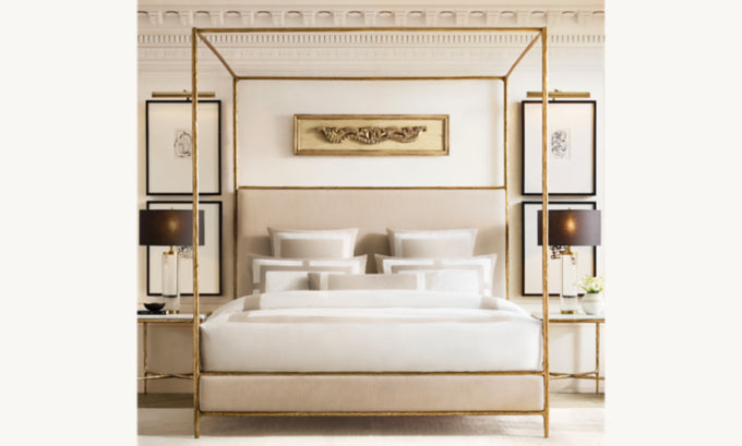 Thaddeus Fabric Canopy Bed