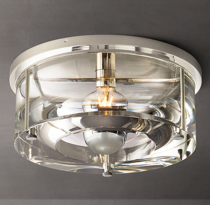 Savile Round Flushmount