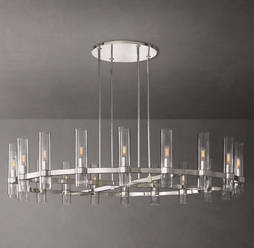 Ravelle Round Chandelier 60"