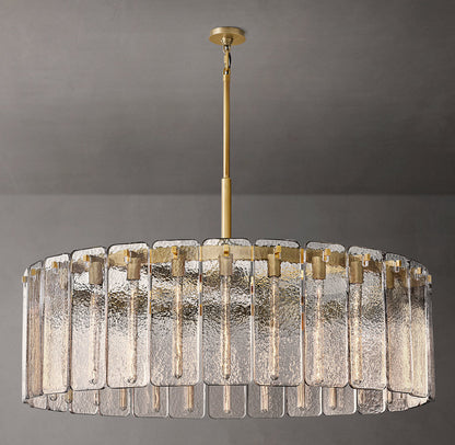 Calamette Glass Round Chandelier 48"