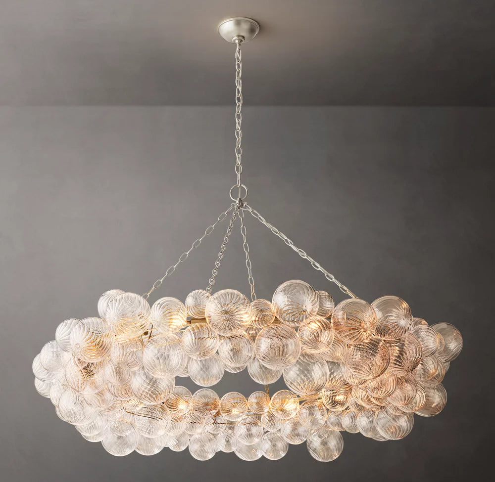 Talia Ring Chandelier 54"