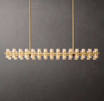 Arcachon LED Rectangular Chandelier 54"
