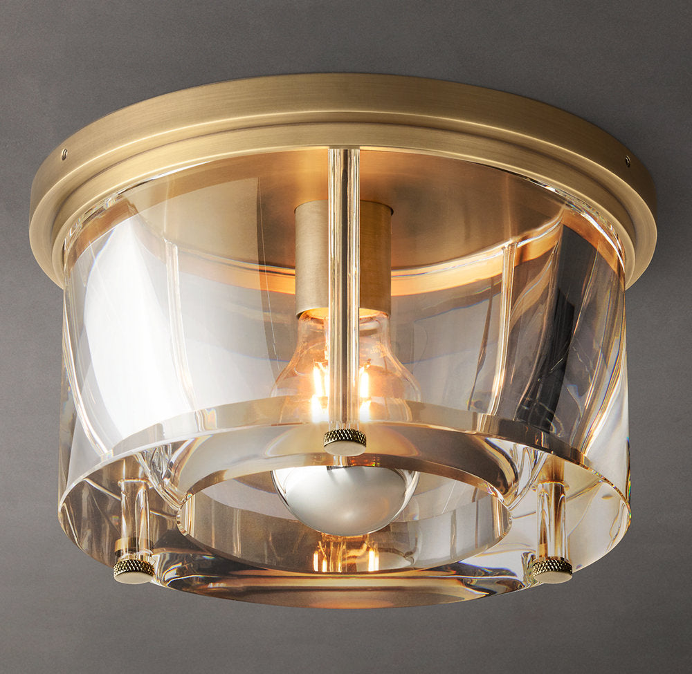 Savile Round Flushmount