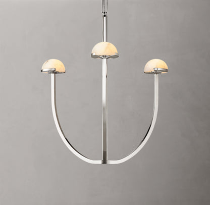 Pedra Round Chandelier 24"