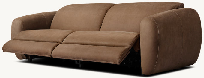 Monceau Recliner Leather Sofa