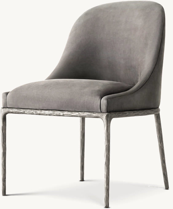 Thaddeus Slope Leather Dining Side Chair