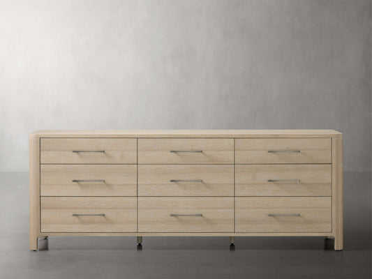 Calista Nine-Drawer Dresser
