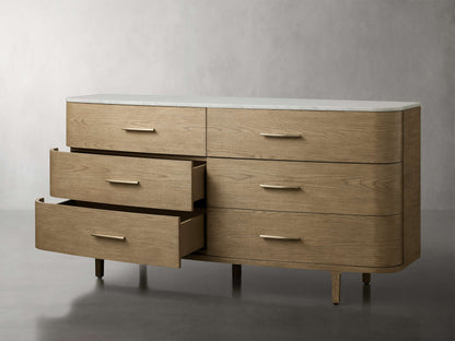 Danny Six-Drawer Dresser