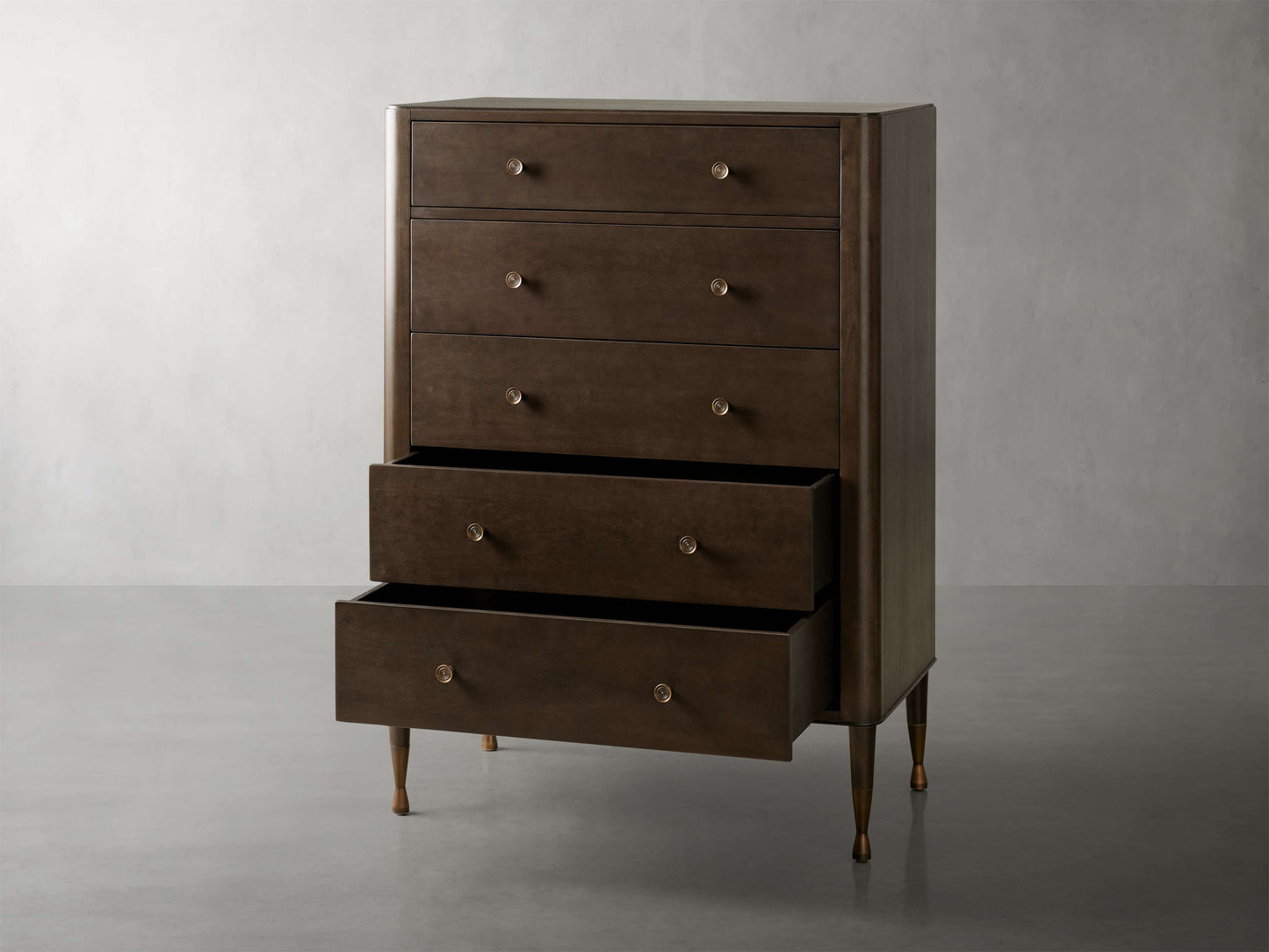 Laurent Five-Drawer Dresser