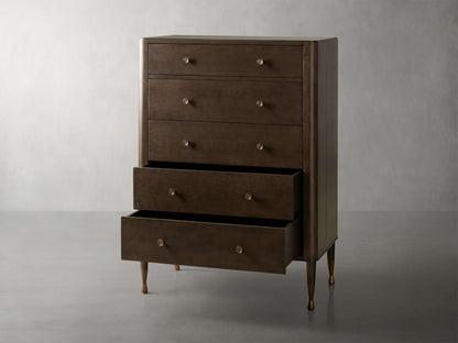 Laurent Five-Drawer Dresser