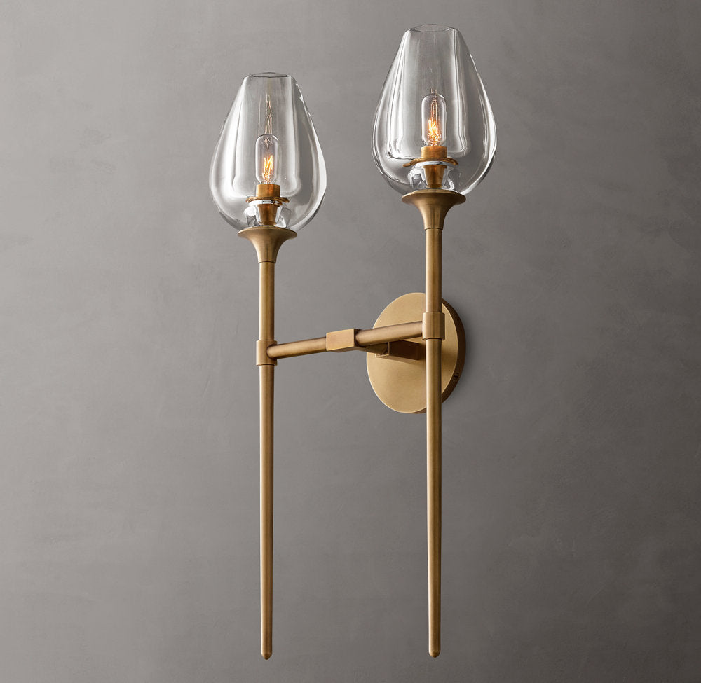 Tulip Double Sconce