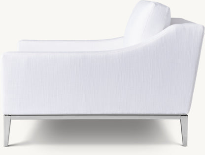 Italia Slope Arm Chair - Metal Base