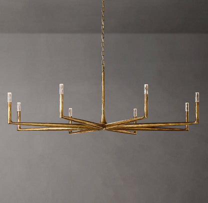 Thaddeus Round Chandelier 72"