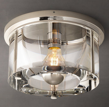 Savile Round Flushmount