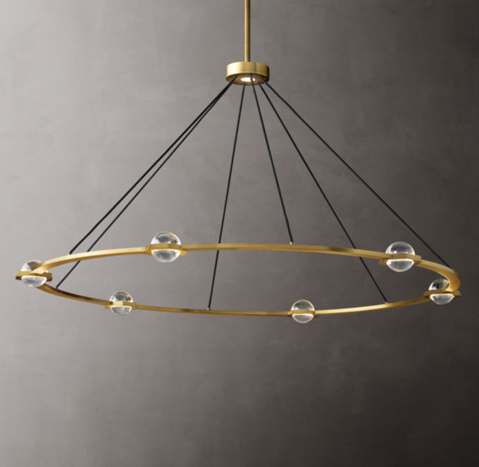 Éclatant Round Chandelier 60"