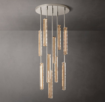 Audubon Crystal Round Chandelier 24"