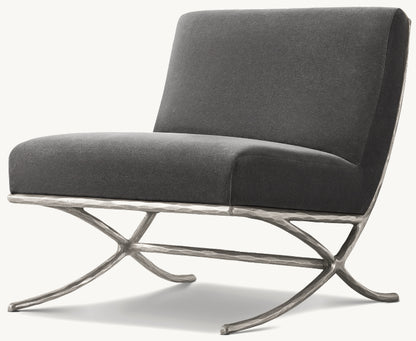 Thaddeus X-Base Slipper Chair
