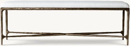 Thaddeus Fabric End-of-Bed Bench