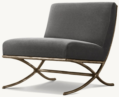 Thaddeus X-Base Slipper Chair