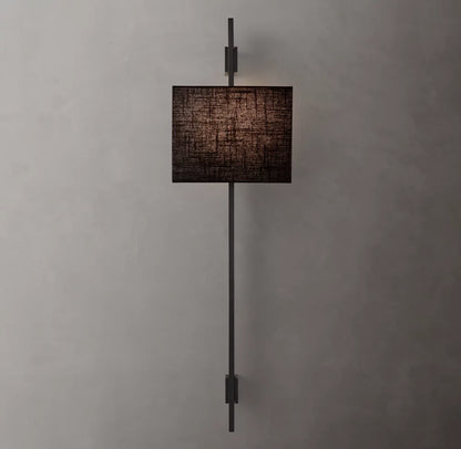 Vela Rectangular Bar Sconce - Rectangular Shade