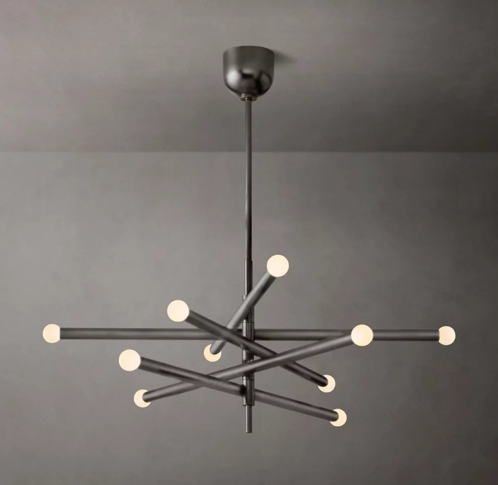 Rousseau 10-Light Mobile Orb Chandelier