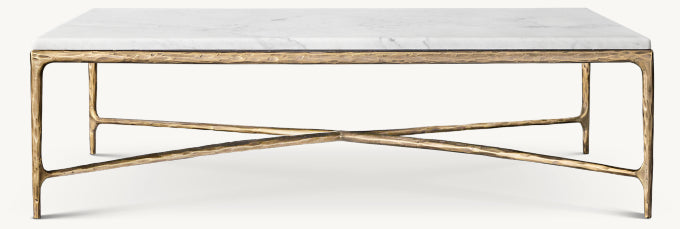 Thaddeus Marble Square Coffee Table
