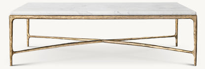 Thaddeus Marble Square Coffee Table