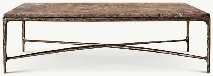 Thaddeus Marble Square Coffee Table