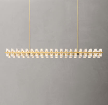 Arcachon LED Rectangular Chandelier 72"