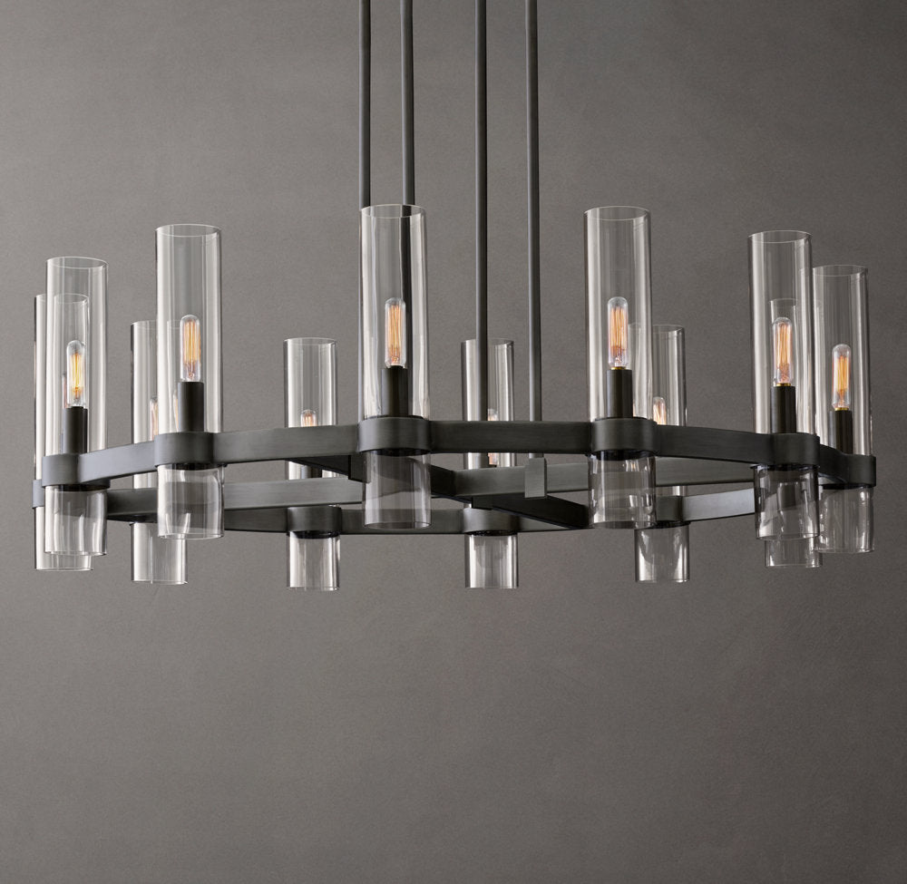 Ravelle Round Chandelier 36"