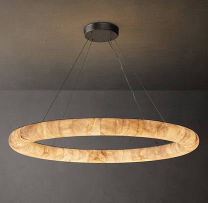 Rivage Lisse Round Chandelier 61"