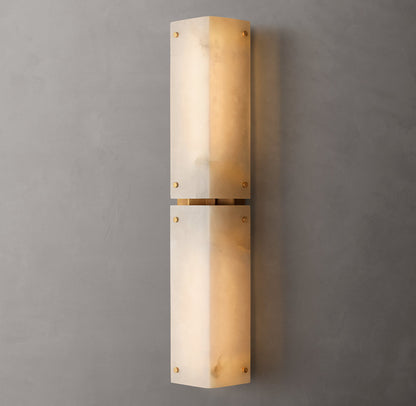 Reynard Alabaster Grand Sconce