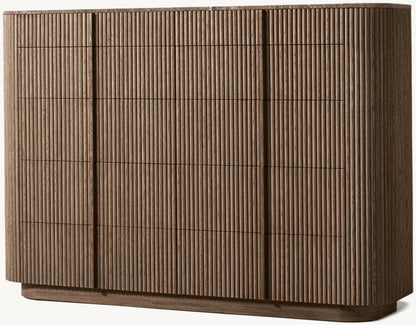 Mulholland Emperador 10-Drawer Dresser