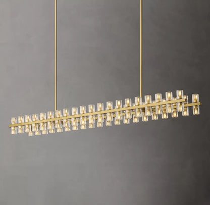 Arcachon LED Rectangular Chandelier 72"