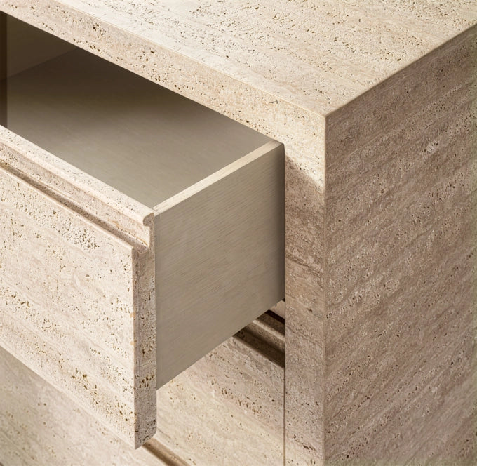 Wyeth Travertine 5-Drawer Dresser