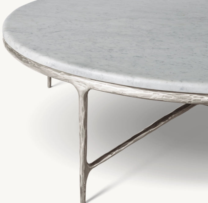 Thaddeus Marble Round Coffee Table