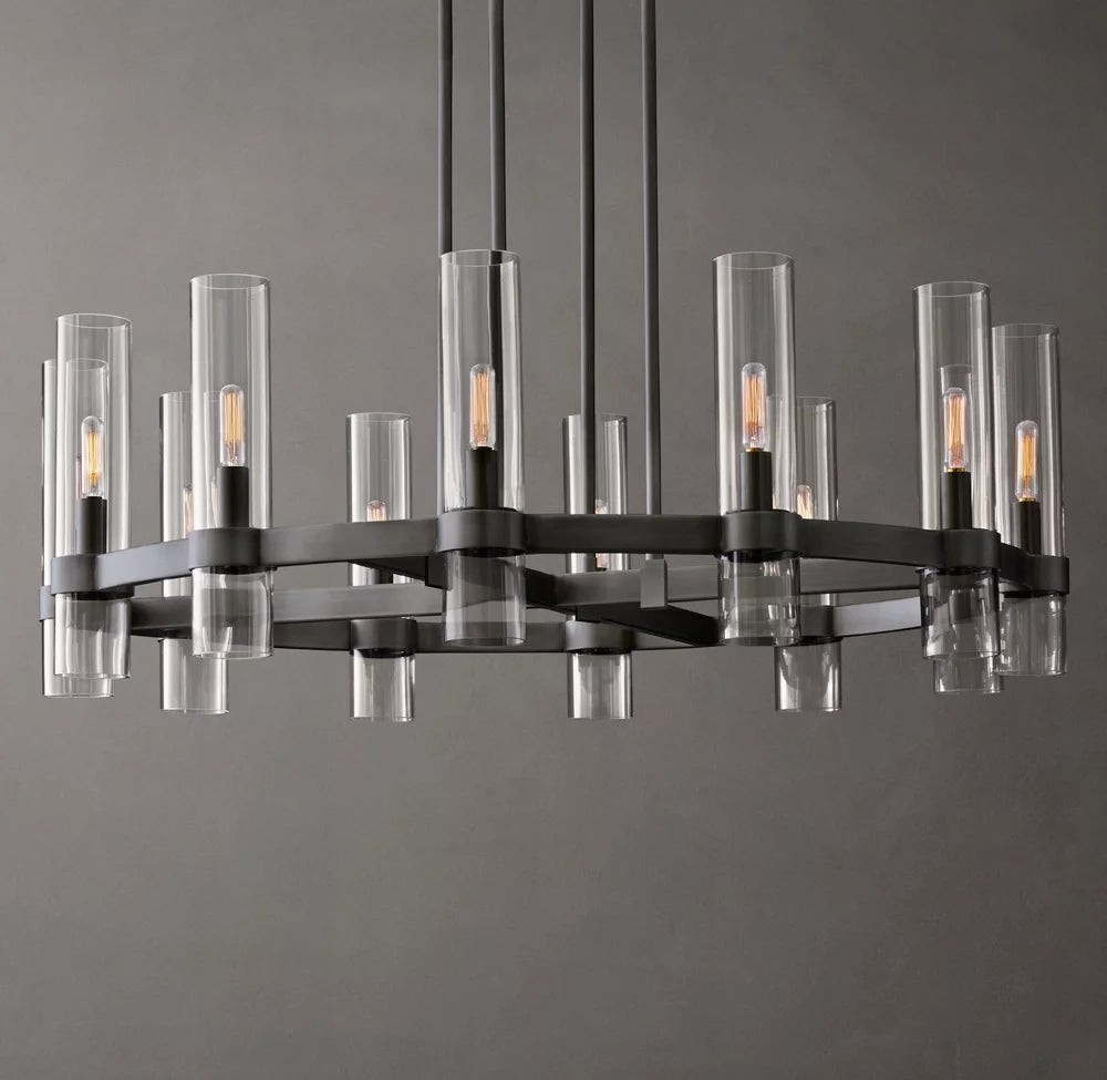 Ravelle Round Chandelier 36"